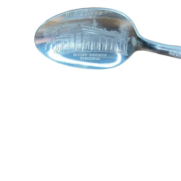 Vintage Wm Rogers Presidential Commemorative Spoon George Washington Silver - Picture 4 of 7